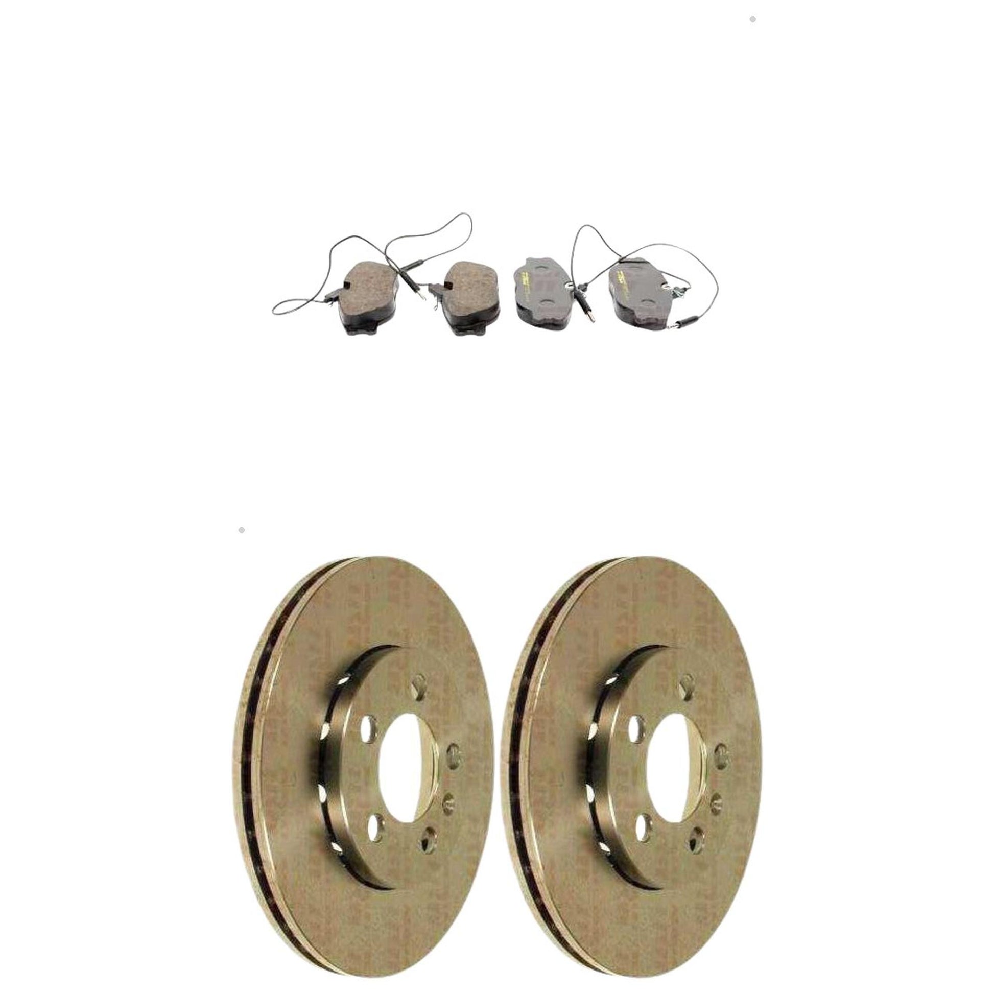 Kit Disco e Pastilha Dianteira - TRW - RCPT08500 - RCDI01740 - (1)
