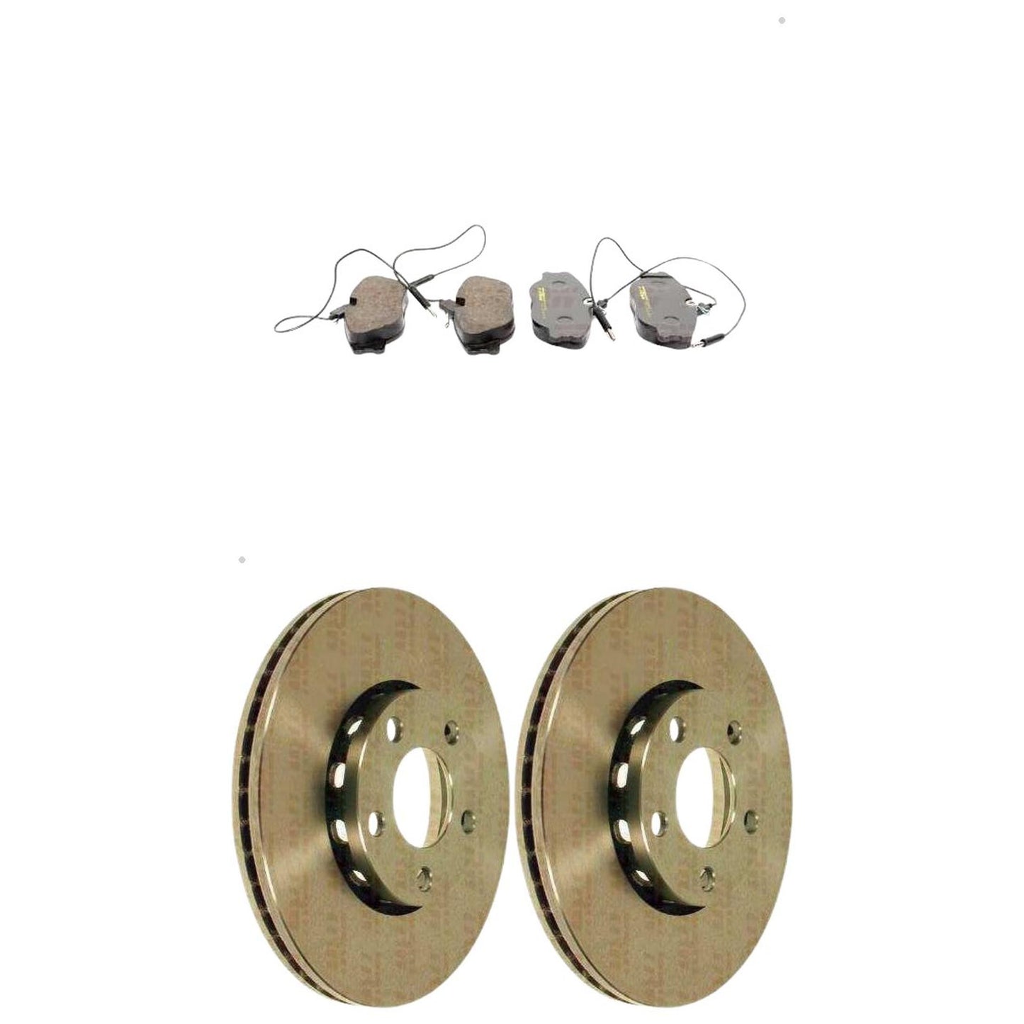 Kit Disco e Pastilha Dianteira - TRW - RCPT08500 - RCDI01760 - (1)