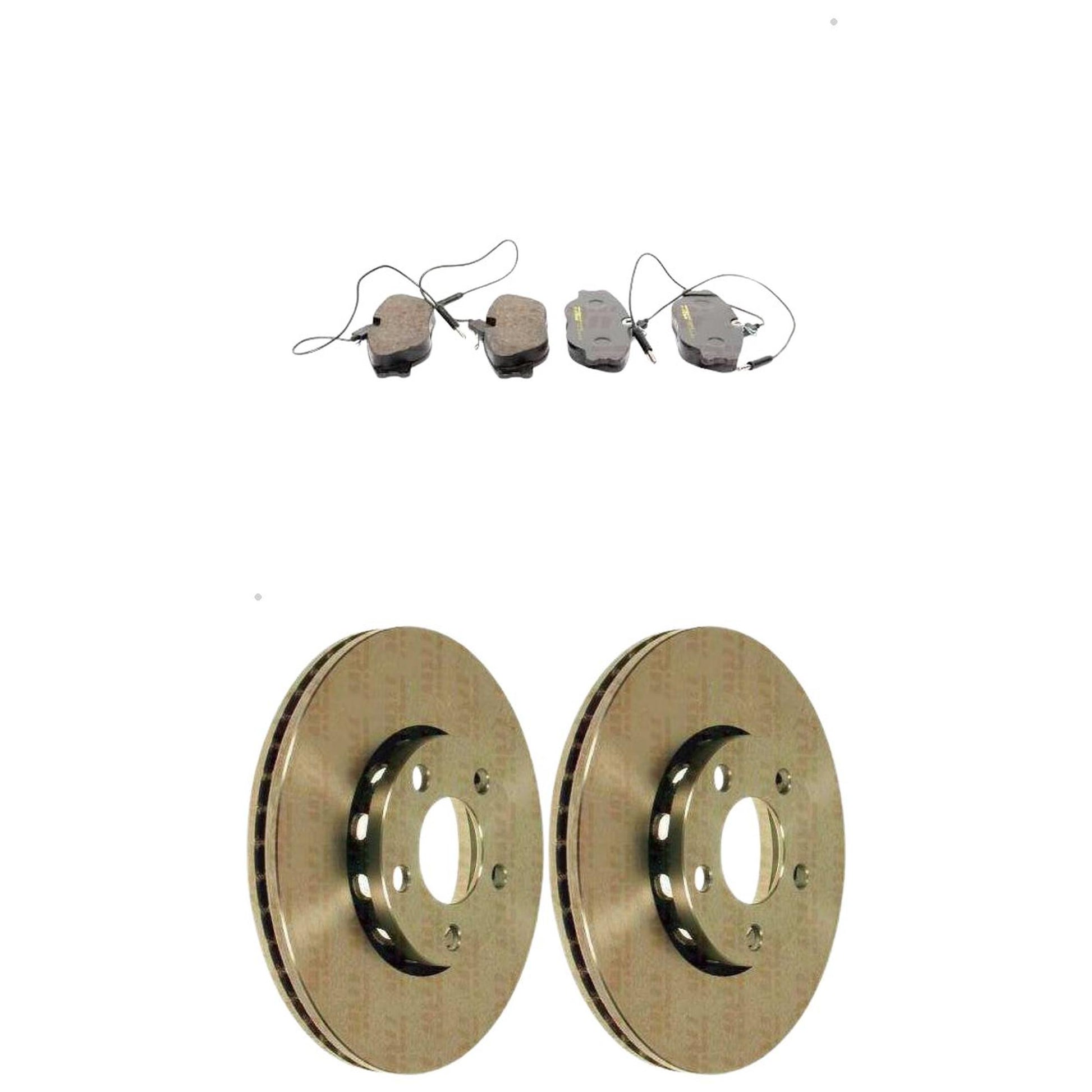 Kit Disco e Pastilha Dianteira - TRW - RCPT08500 - RCDI01760 - (1)