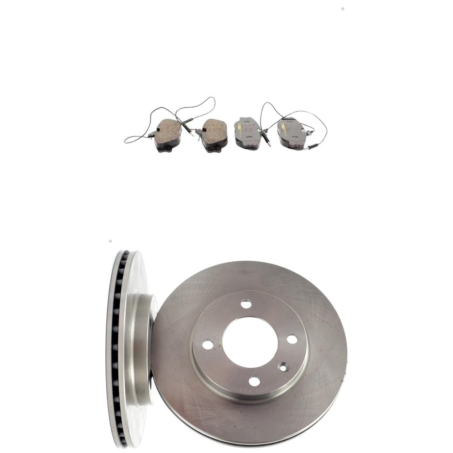 Kit Disco e Pastilha Dianteira - TRW - RCPT08500 - RCDI01020 - (1)