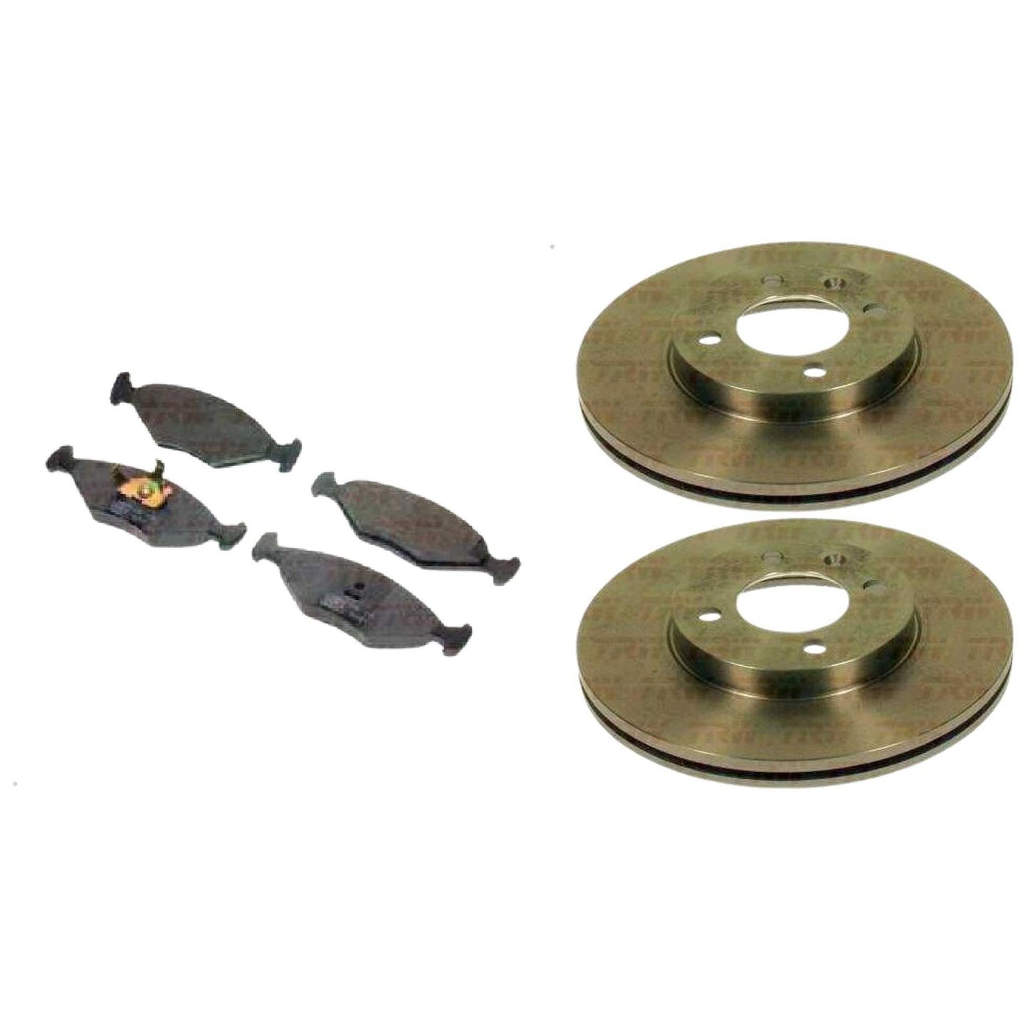 Kit Disco e Pastilha Dianteira - TRW - RCPT02140 - RCDI01030 - (1)