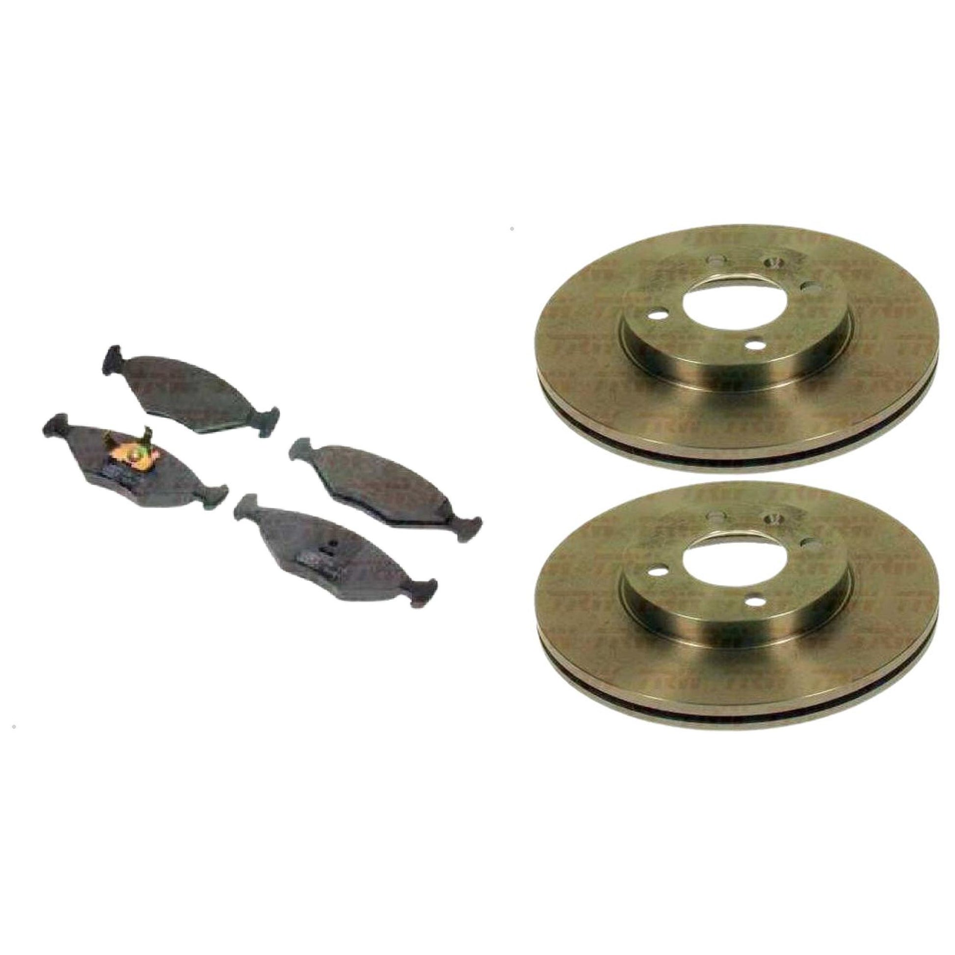Kit Disco e Pastilha Dianteira - TRW - RCPT02140 - RCDI01030 - (1)