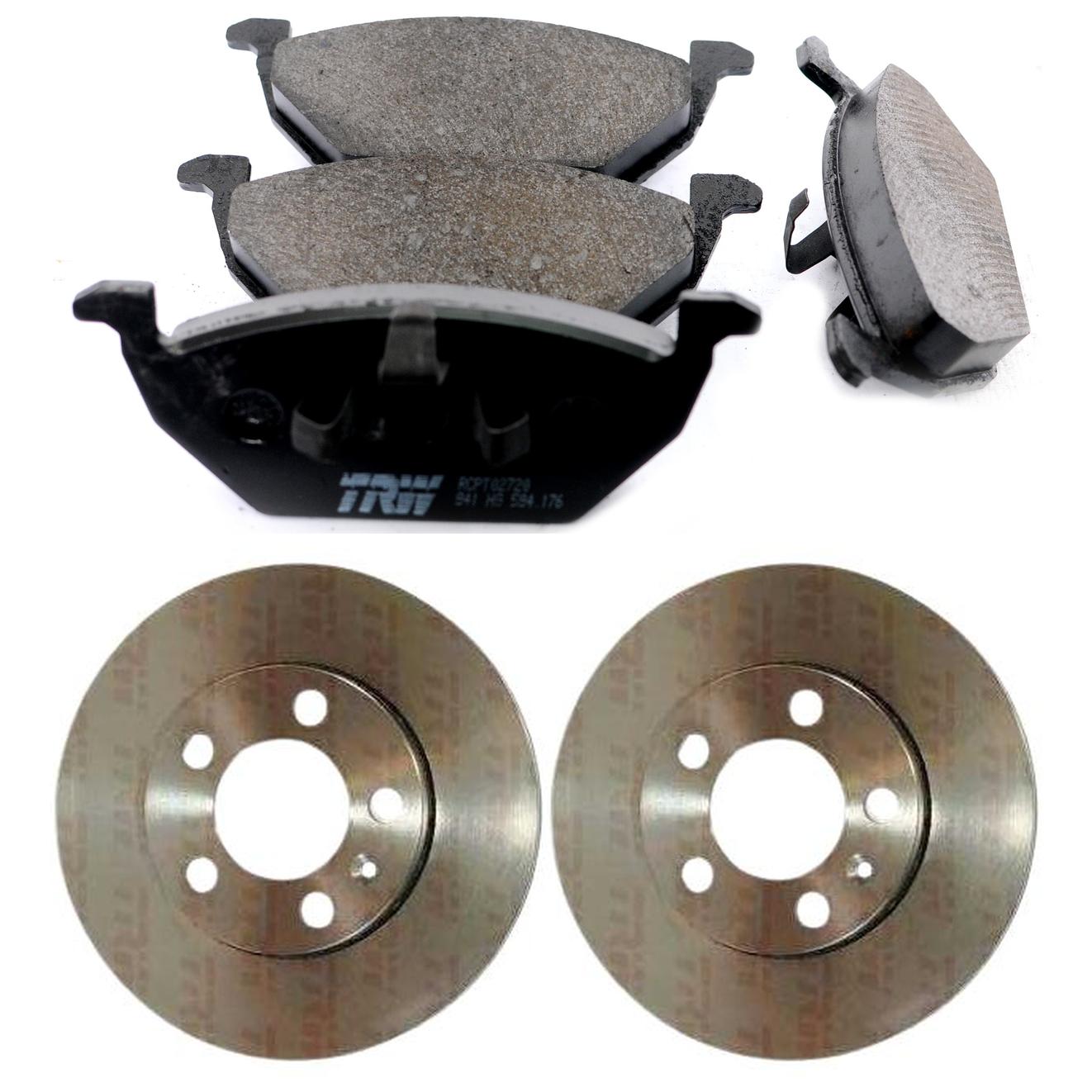 Kit Disco e Pastilha Dianteira - TRW - RCPT02720 - RCDI06250 - (1)