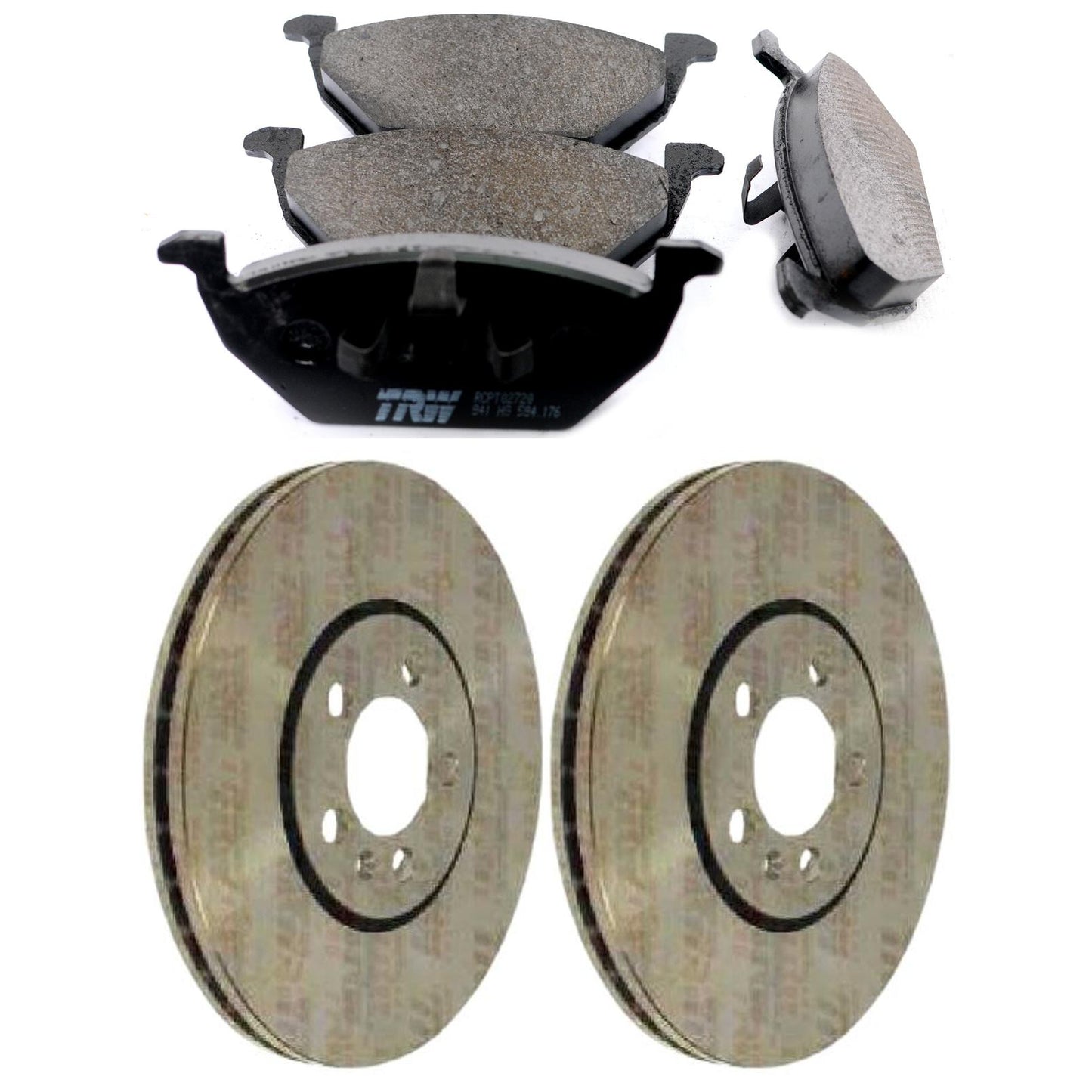 Kit Disco e Pastilha Dianteira - TRW - RCPT02720 - RCDI01520 - (1)