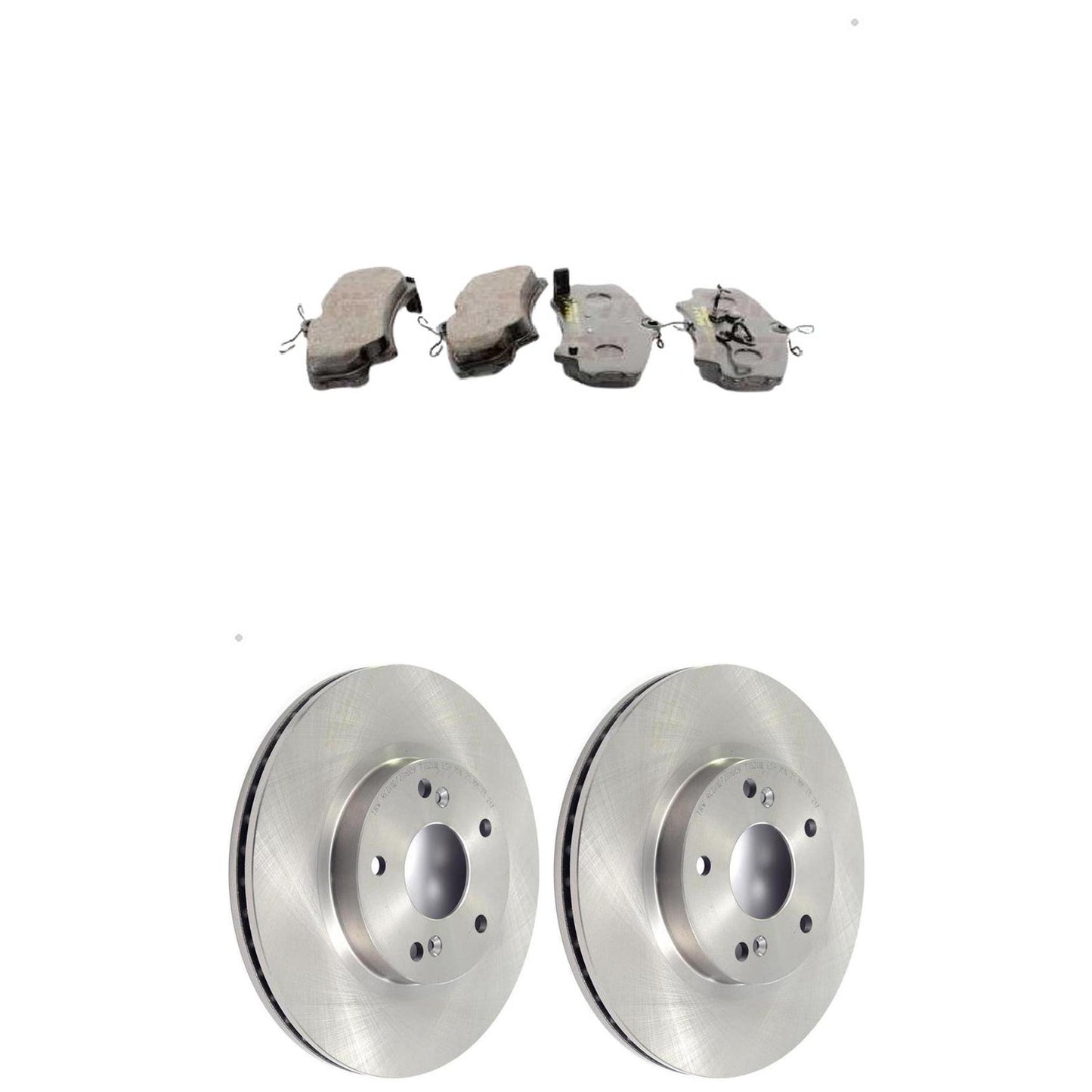Kit Disco e Pastilha Dianteira - TRW - RCPT02790 - RCDI10720 - (1)