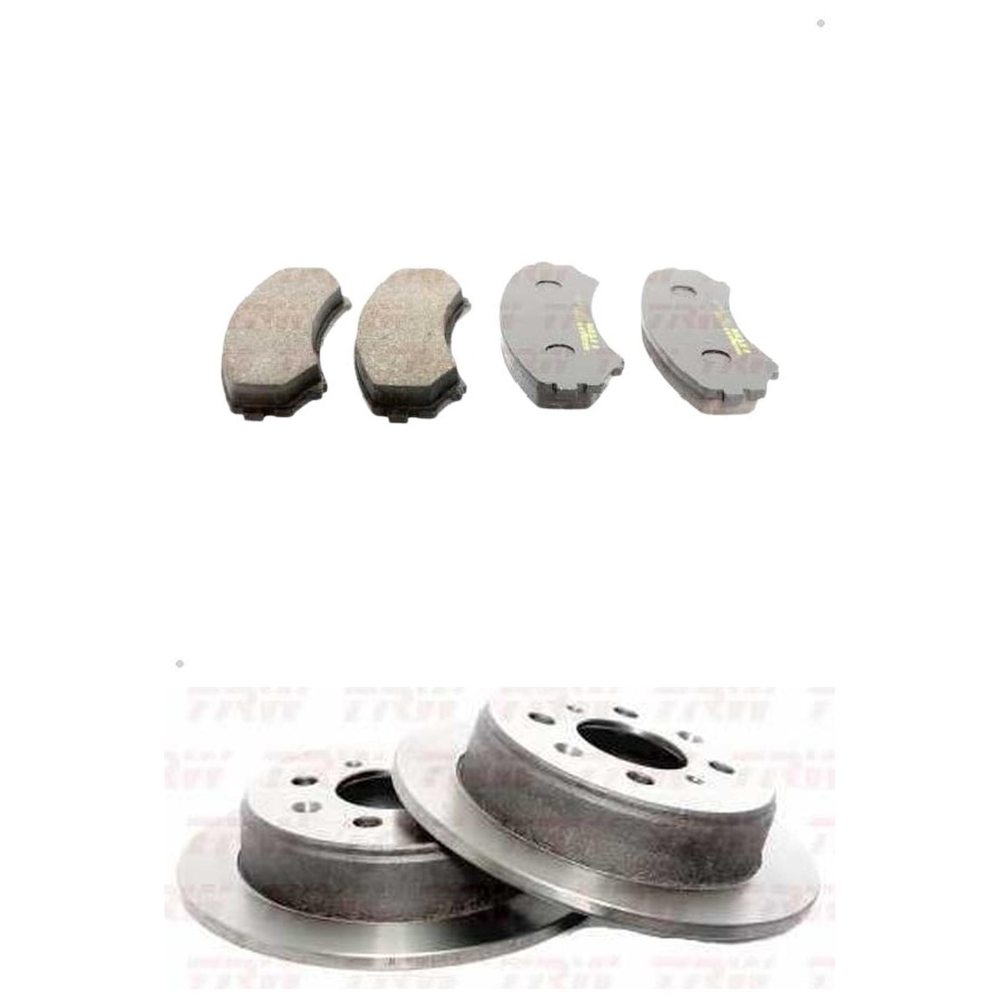 Kit Disco e Pastilha Traseira - TRW - RCPT02620 - RPDI04110 - (1)