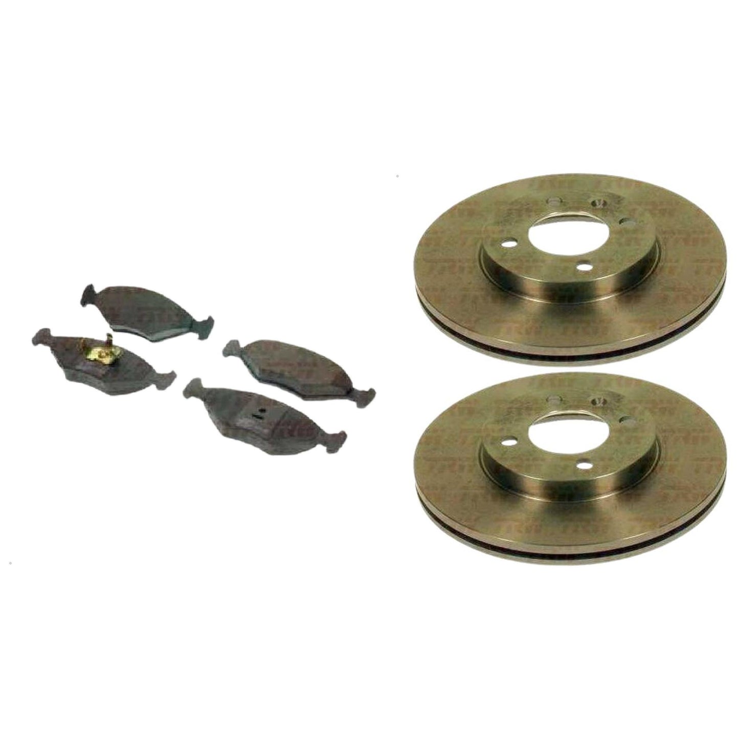 Kit Disco e Pastilha Dianteira - TRW - RCPT00128 - RCDI01030 - (1)