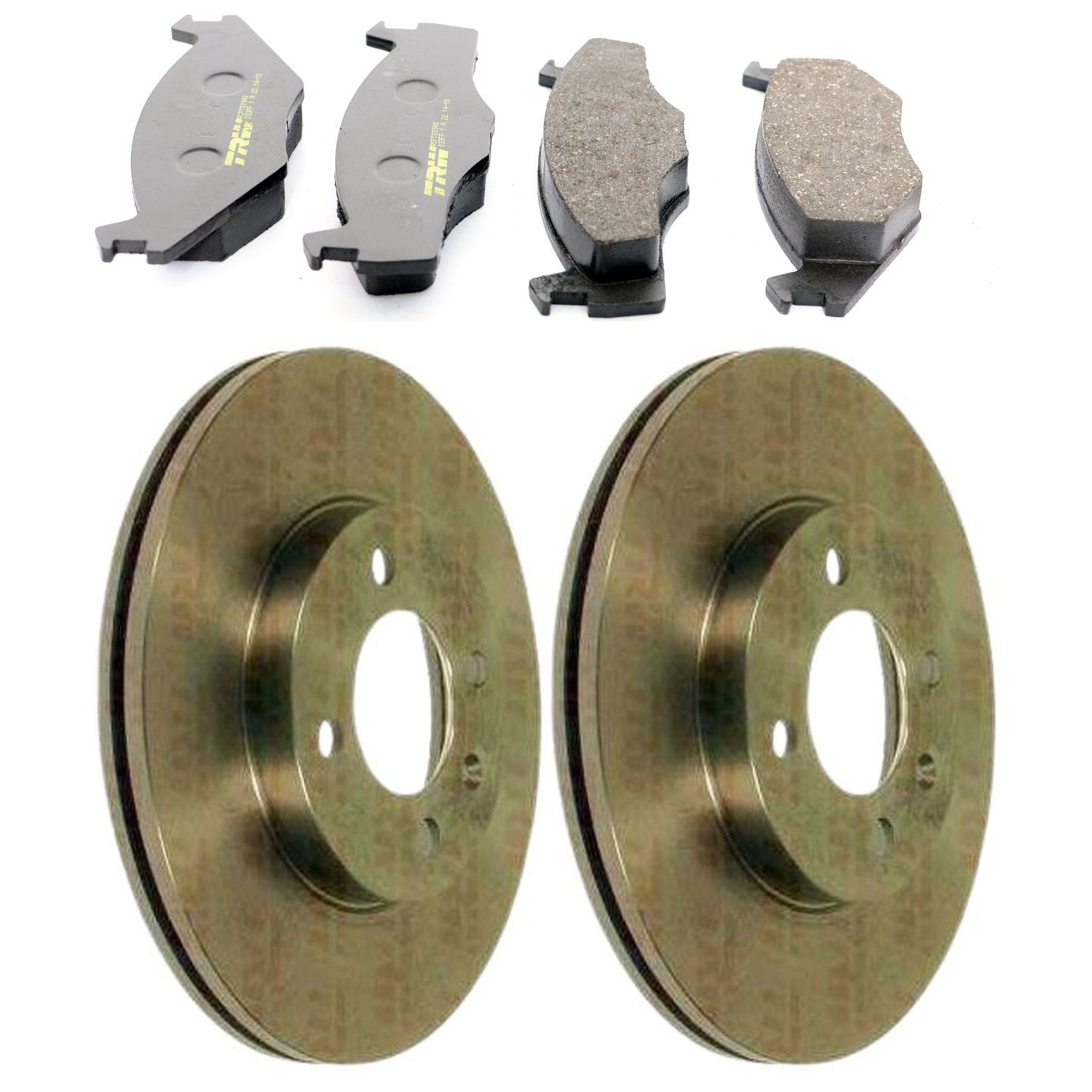Kit Disco e Pastilha Dianteira - TRW - RCPT00940 - RCDI01030 - (1)