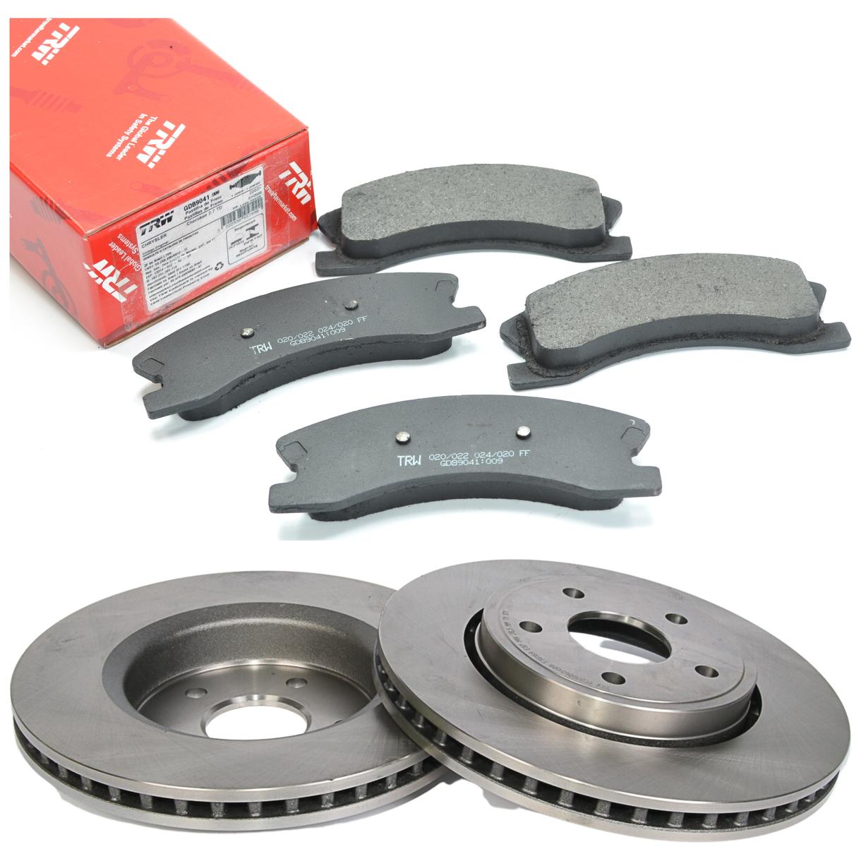 Kit Disco e Pastilha Dianteira - TRW - GDB9041 - RCDI10060 - (1)
