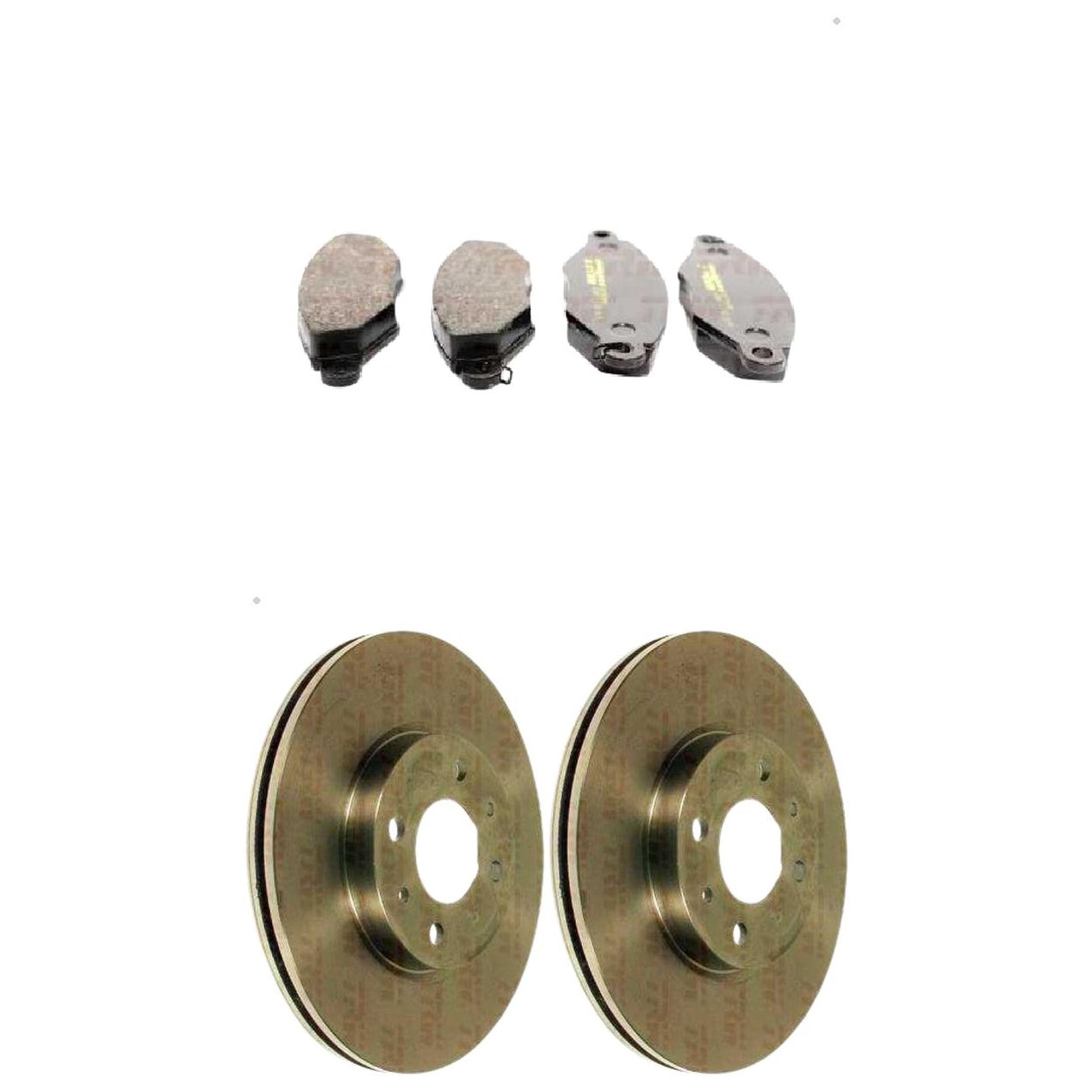 Kit Disco e Pastilha Dianteira - TRW - RCPT12830 - RCDI00800 - (1)
