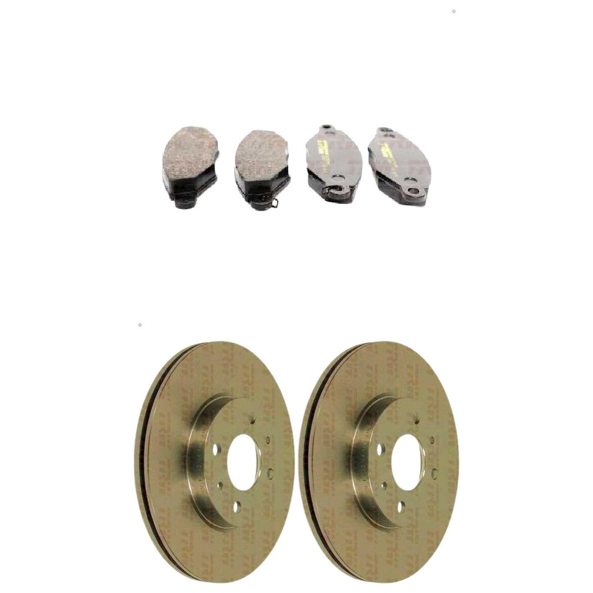 Kit Disco e Pastilha Dianteira - TRW - RCPT12830 - RCDI01040 - (1)