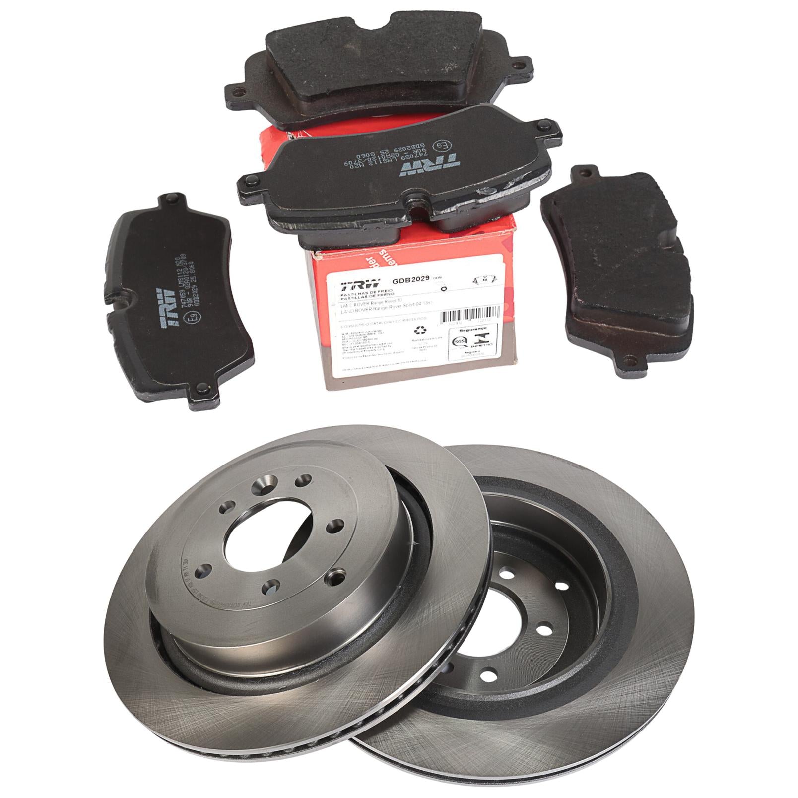 Kit Disco e Pastilha Traseira - TRW - GDB2029 - RCDI10660 - (1)