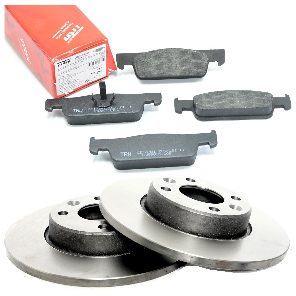 Kit Disco e Pastilha Dianteira - TRW - GDB9055 - RPDI04320 - (1)