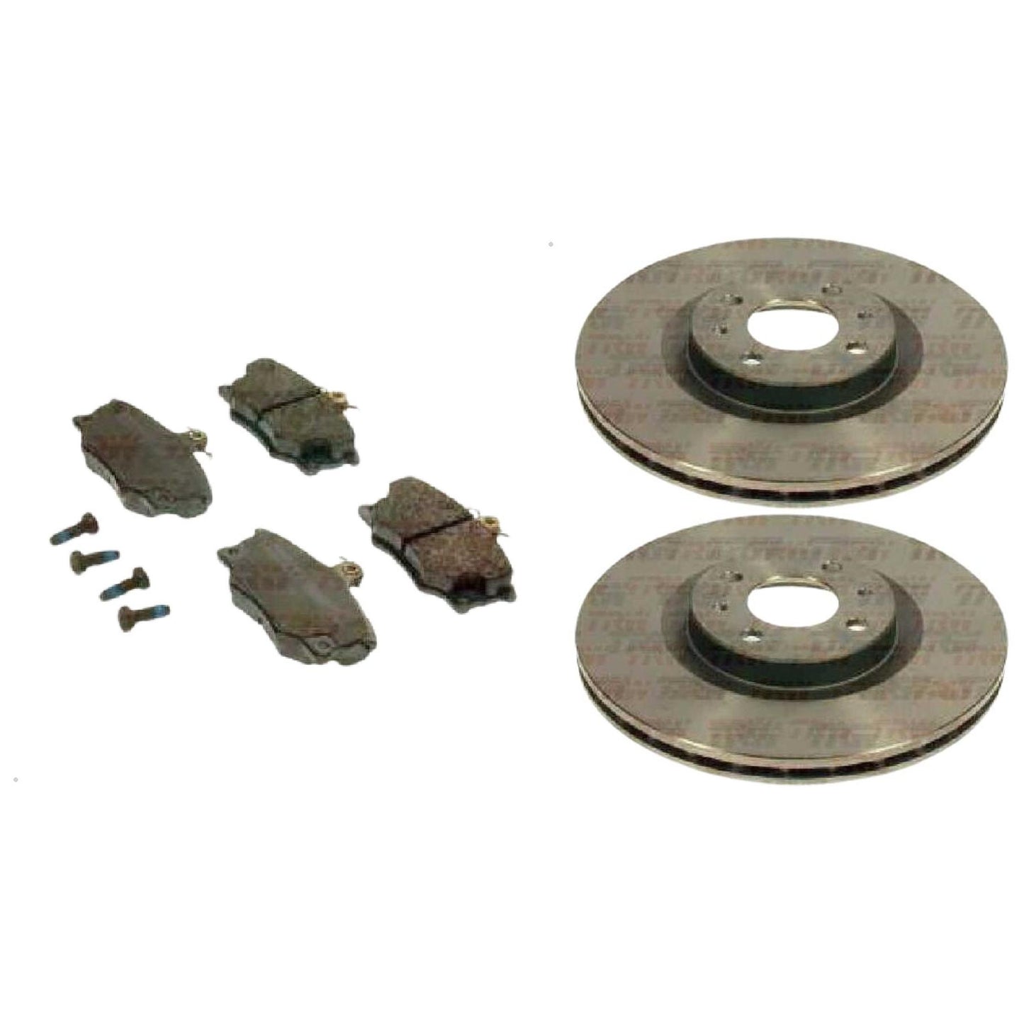 Kit Disco e Pastilha Dianteira - TRW - RCPT00860 - RCDI01800 - (1)