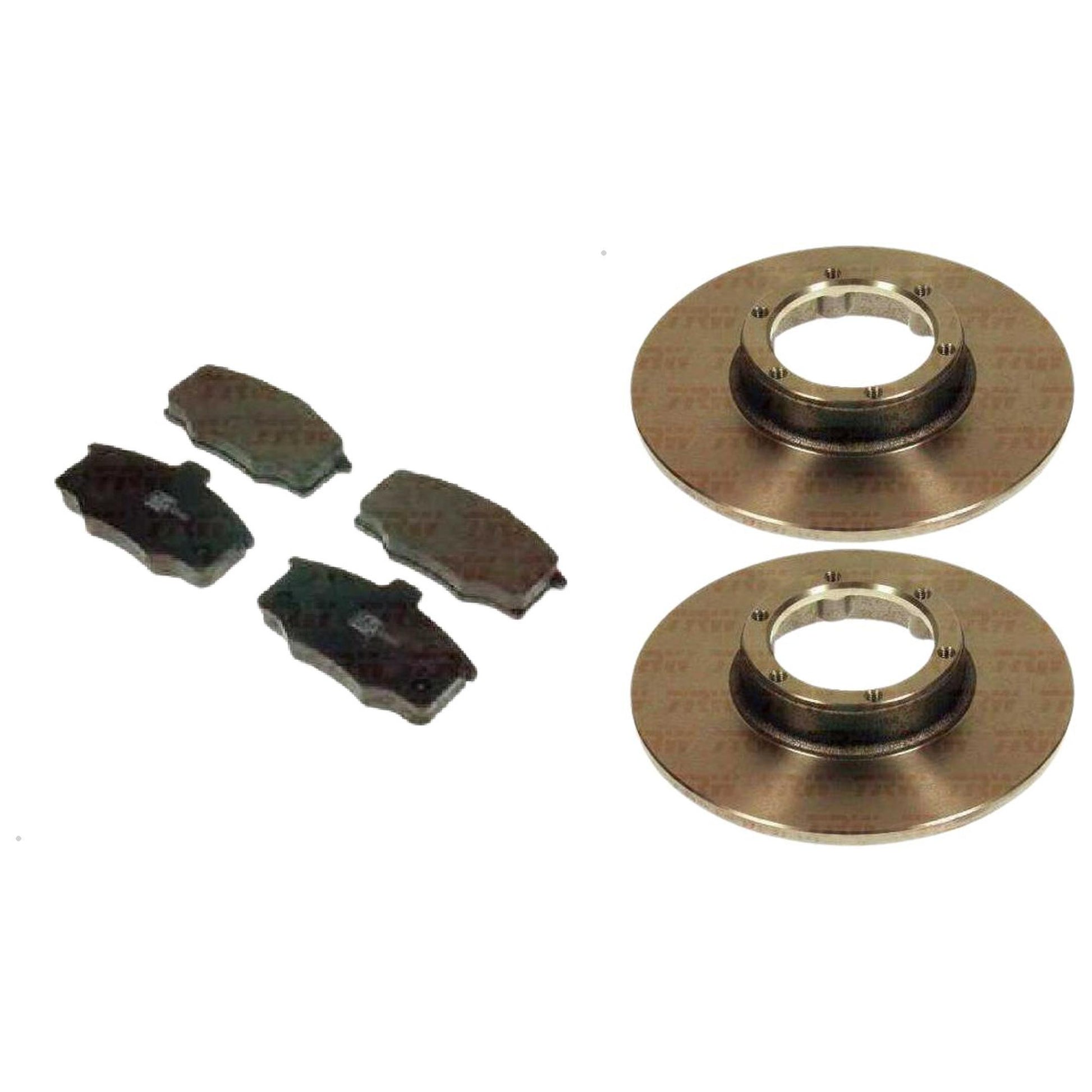 Kit Disco e Pastilha Dianteira - TRW - RCPT00152 - RPDI00125 - (1)