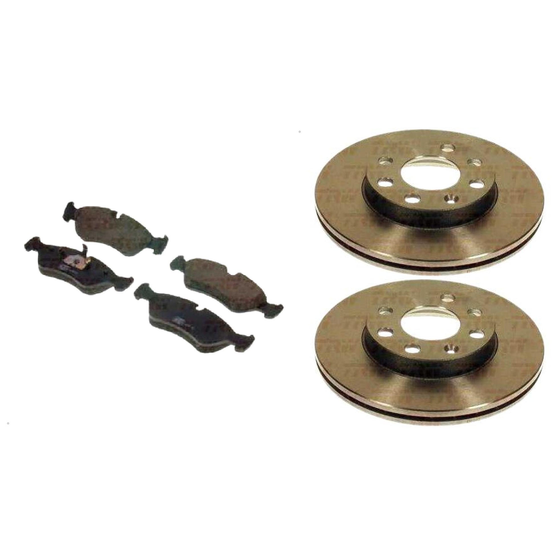 Kit Disco e Pastilha Dianteira - TRW - RCPT01110 - RCDI00880 - (1)