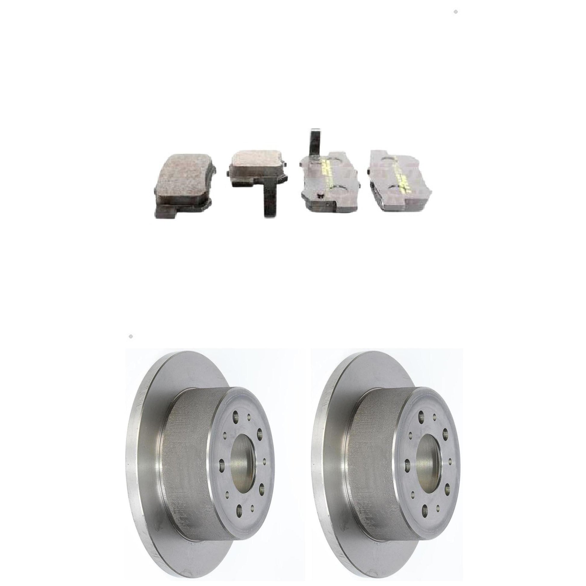 Kit Disco e Pastilha Traseira - TRW - RCPT08920 - RPDI04460 - (1)