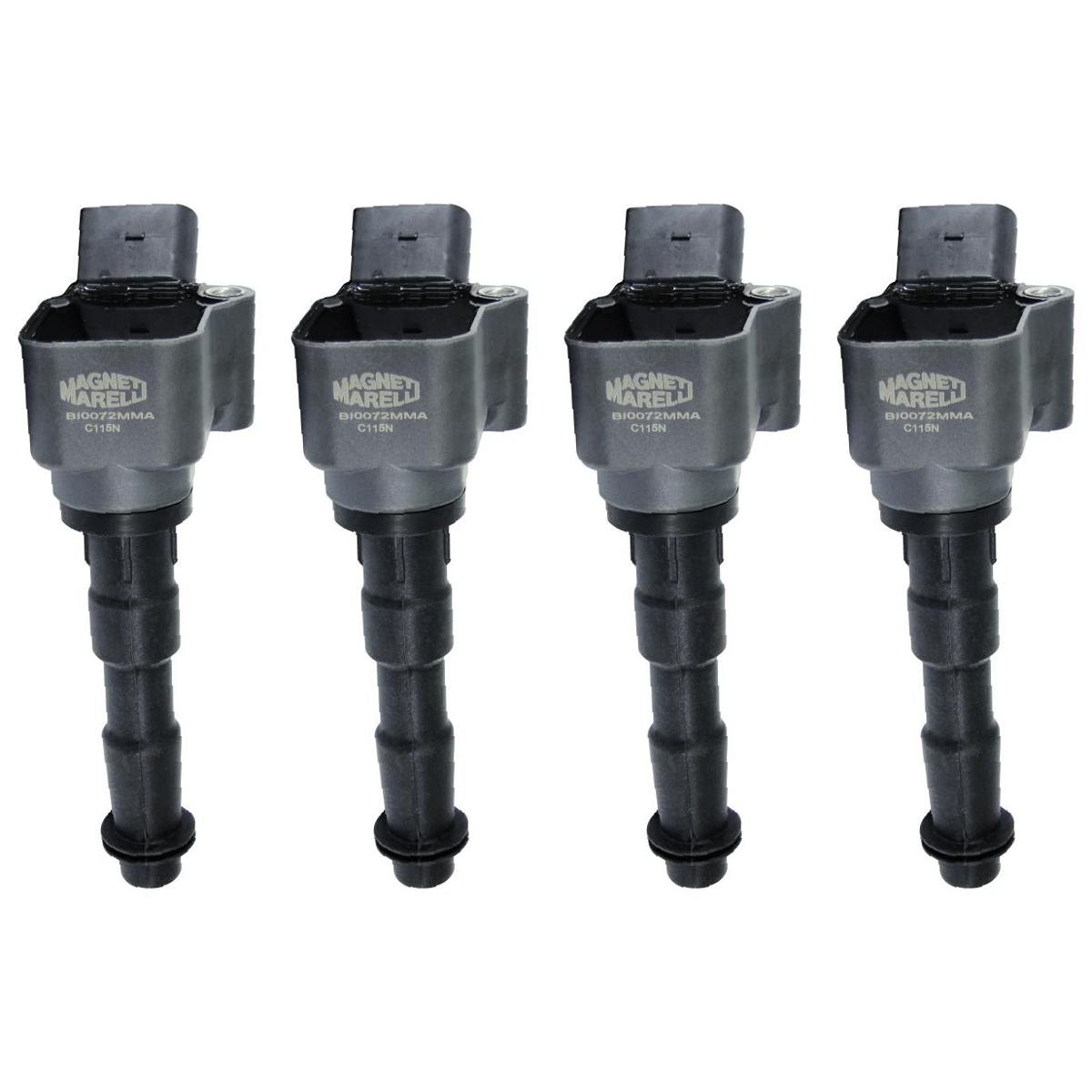 Kit 4 Bobina Ignição - Magneti Marelli BI0072MMA - (1)