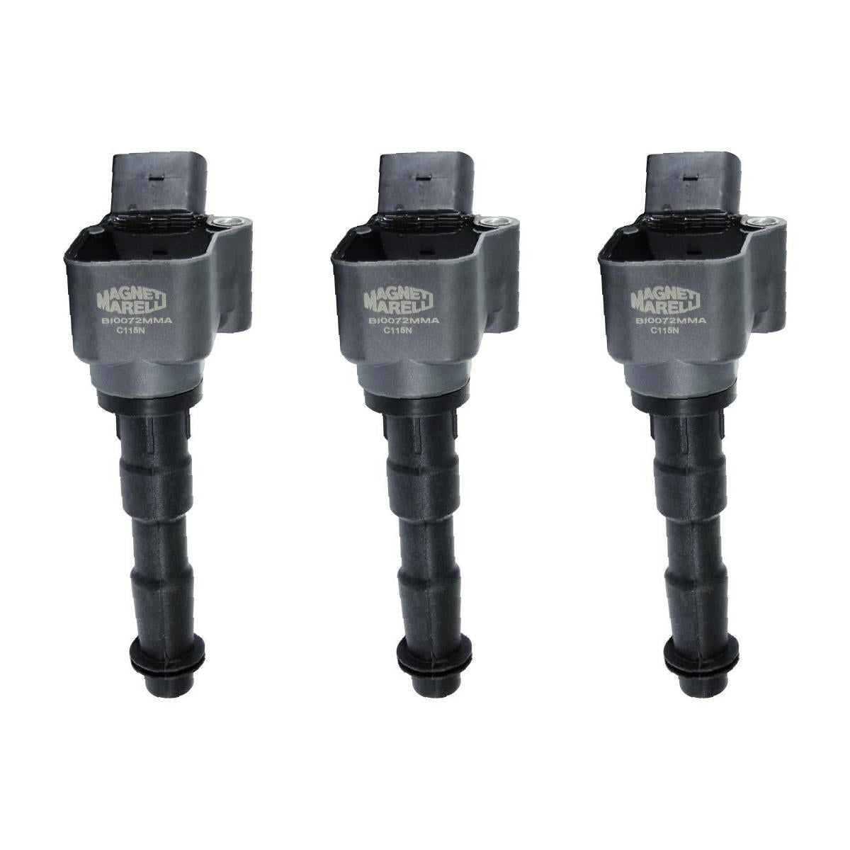 Kit 3 Bobina Ignição - Magneti Marelli BI0072MMA - (1)