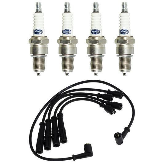 Kit 4 Vela Ignição V-Form e Cabo - Magneti CVMT4402 F5RFMM - (1)