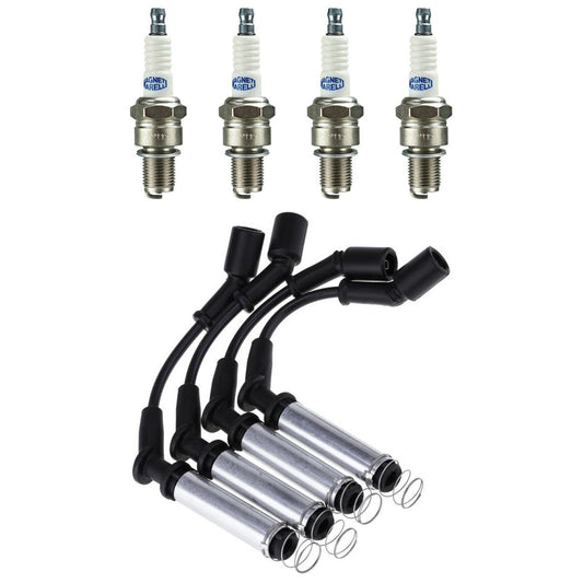 Kit 4 Vela Ignição V-Form e Cabo - Magneti CVMMG101 F6RFMM - (1)