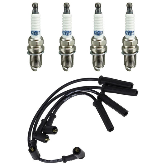 Kit 4 Vela Ignição V-Form e Cabo - Magneti CVMR1302 K6RFMM - (1)