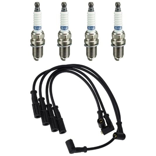 Kit 4 Vela Ignição V-Form e Cabo - Magneti CVMT6002 K6RFMM - (1)