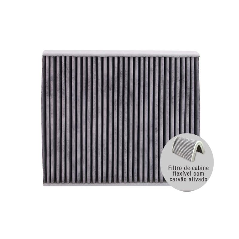Filtro de Cabine com Carvão Ativado - Wega - AKX-35175/CF - (3)