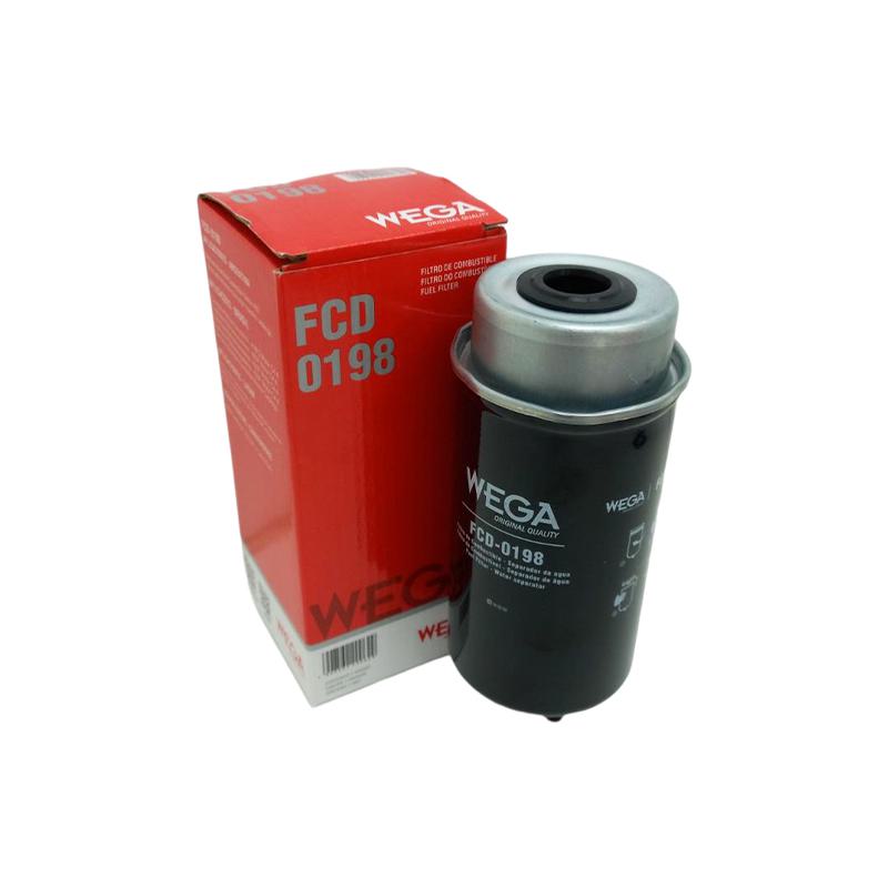 Filtro de Combustível com Dreno - Wega - FCD-0198 - (1)