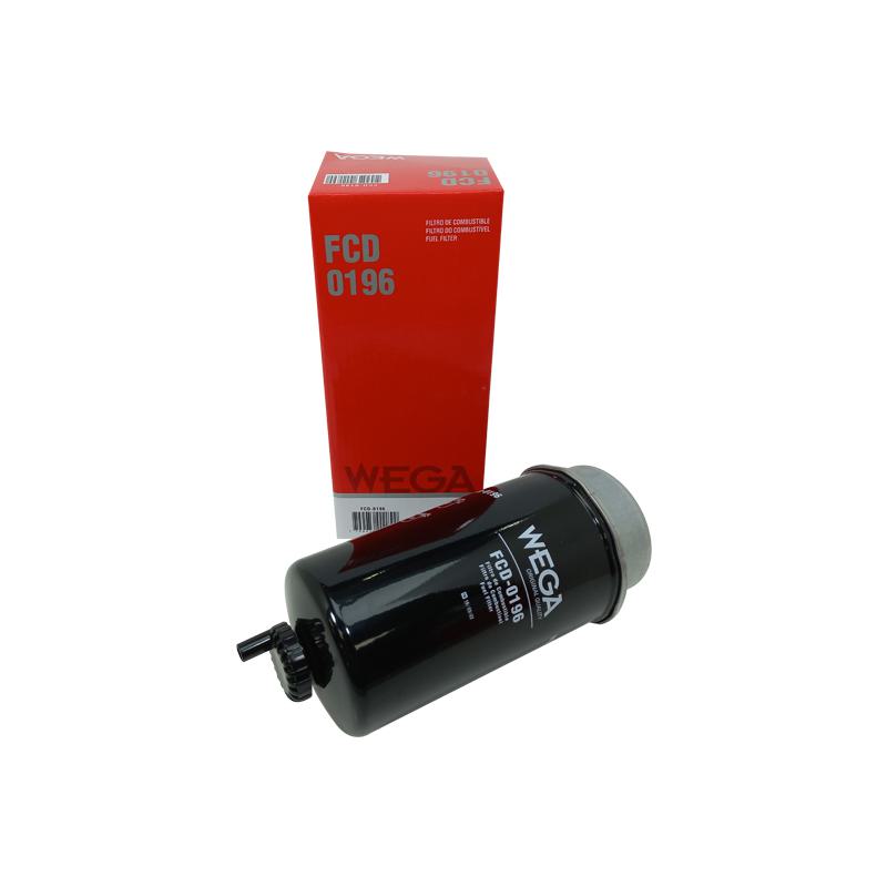 Filtro de Combustível com Dreno - Wega - FCD-0196 - (1)