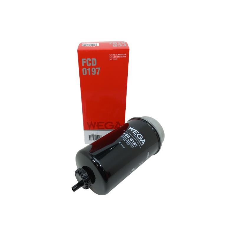 Filtro de Combustível com Dreno - Wega - FCD-0197 - (1)