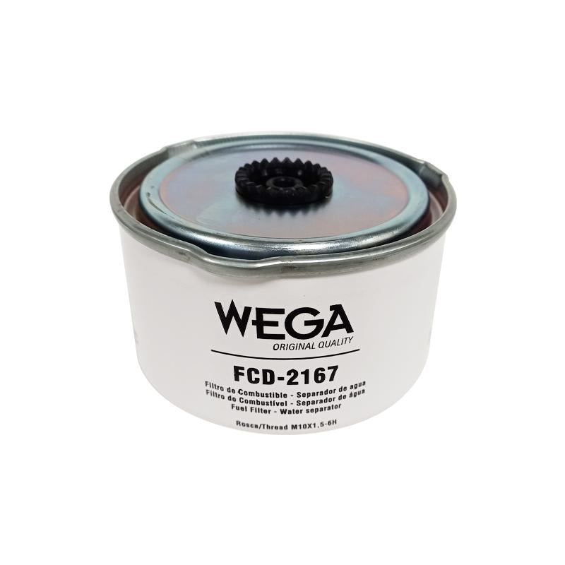 Filtro de Combustível com Dreno - Wega - FCD-2167 - (2)