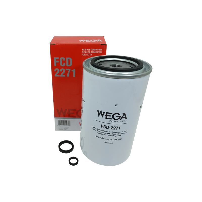 Filtro Separador de Água com Dreno - Wega - FCD-2271 - (1)