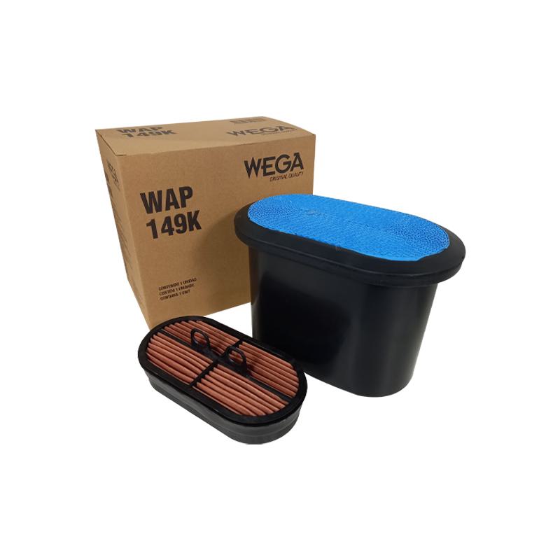Filtro de Ar Primário e Secundário - Wega - WAP-149K - (1)