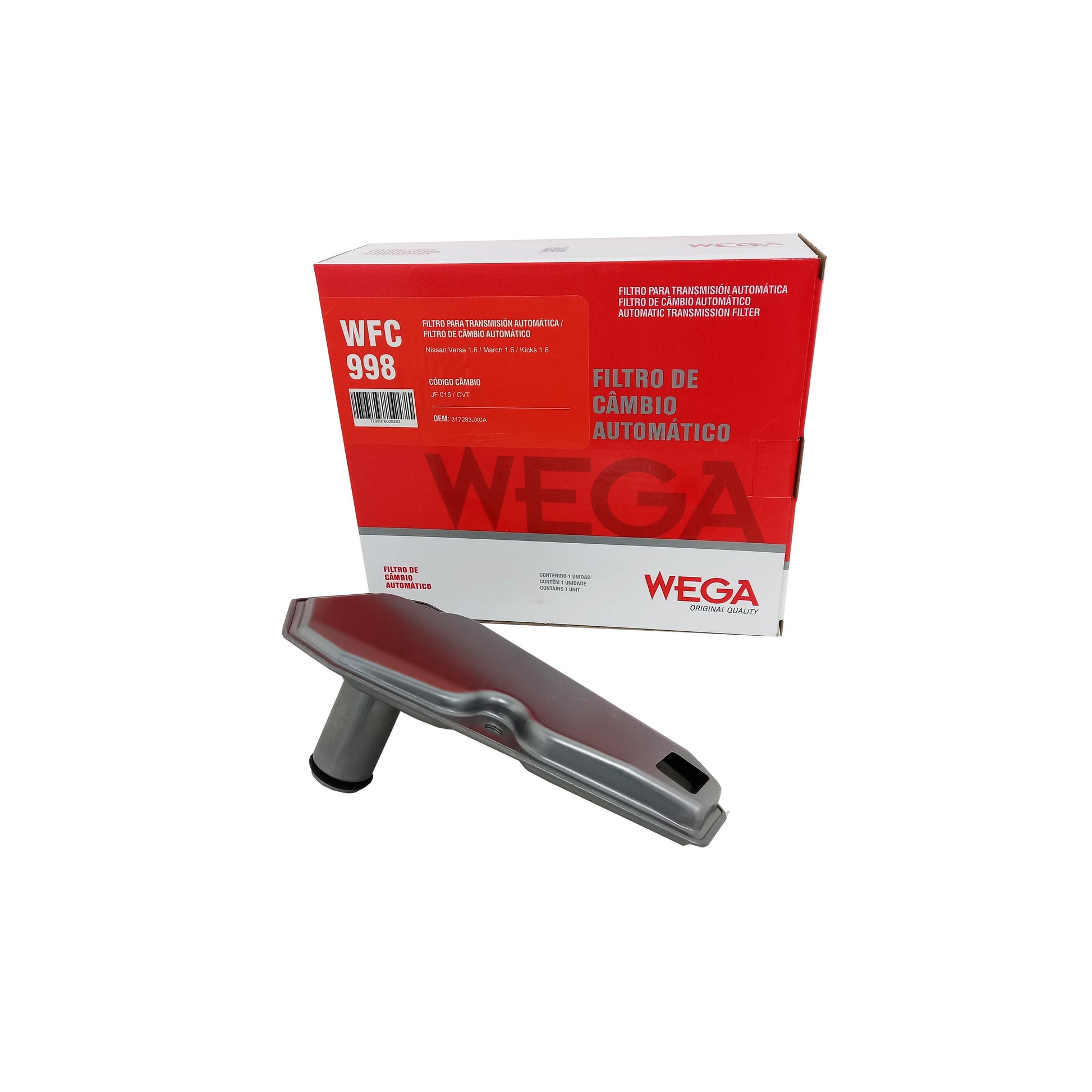 Filtro de Óleo do Câmbio Automático - Wega - WFC-998 - (1)