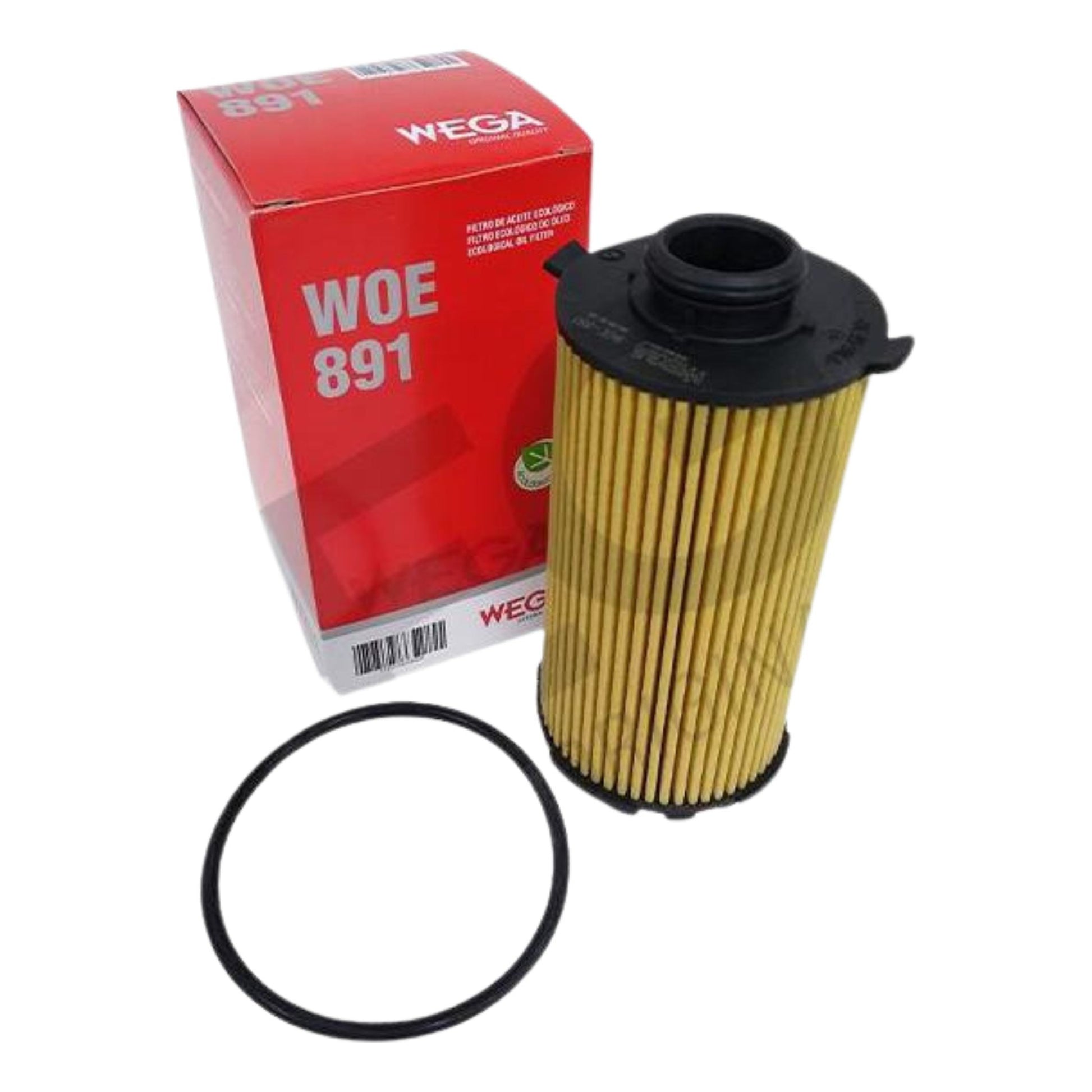 Elemento do Filtro de Óleo - Wega - WOE-891 - (1)