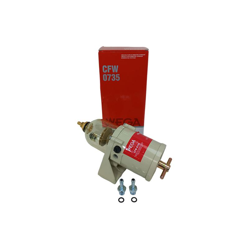 Cabeçote do Filtro de Combustível - Wega - CFW0735 - (1)