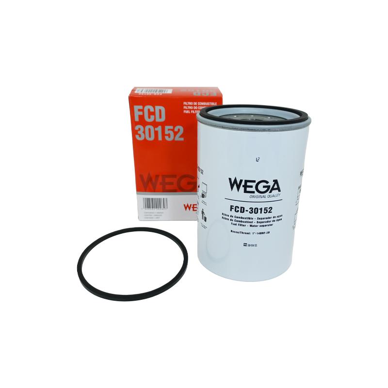 Filtro de Combustível com Dreno - Wega - FCD30152 - (1)