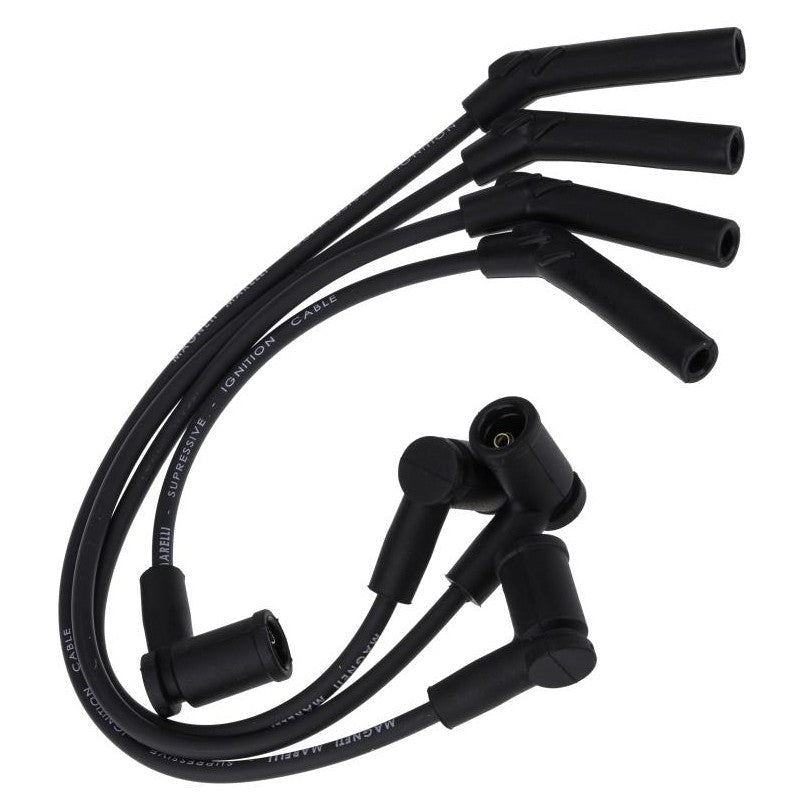 Kit 4 Vela Ignição e Cabo - Magneti CVMF0202 QH6RTCMM-10 - (2)