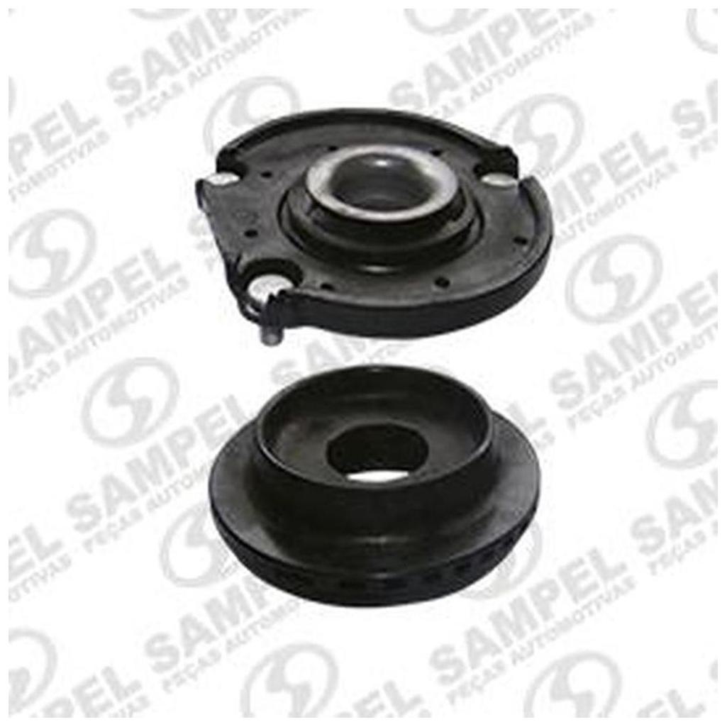Suporte Do Amortecedor Dianteiro Direito - Com Rolamento - Sampel - 1086B - (1)