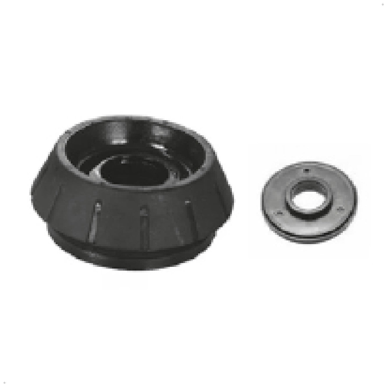 Par Suporte Do Amortecedor Dianteiro - Sampel - 8183B - (2)