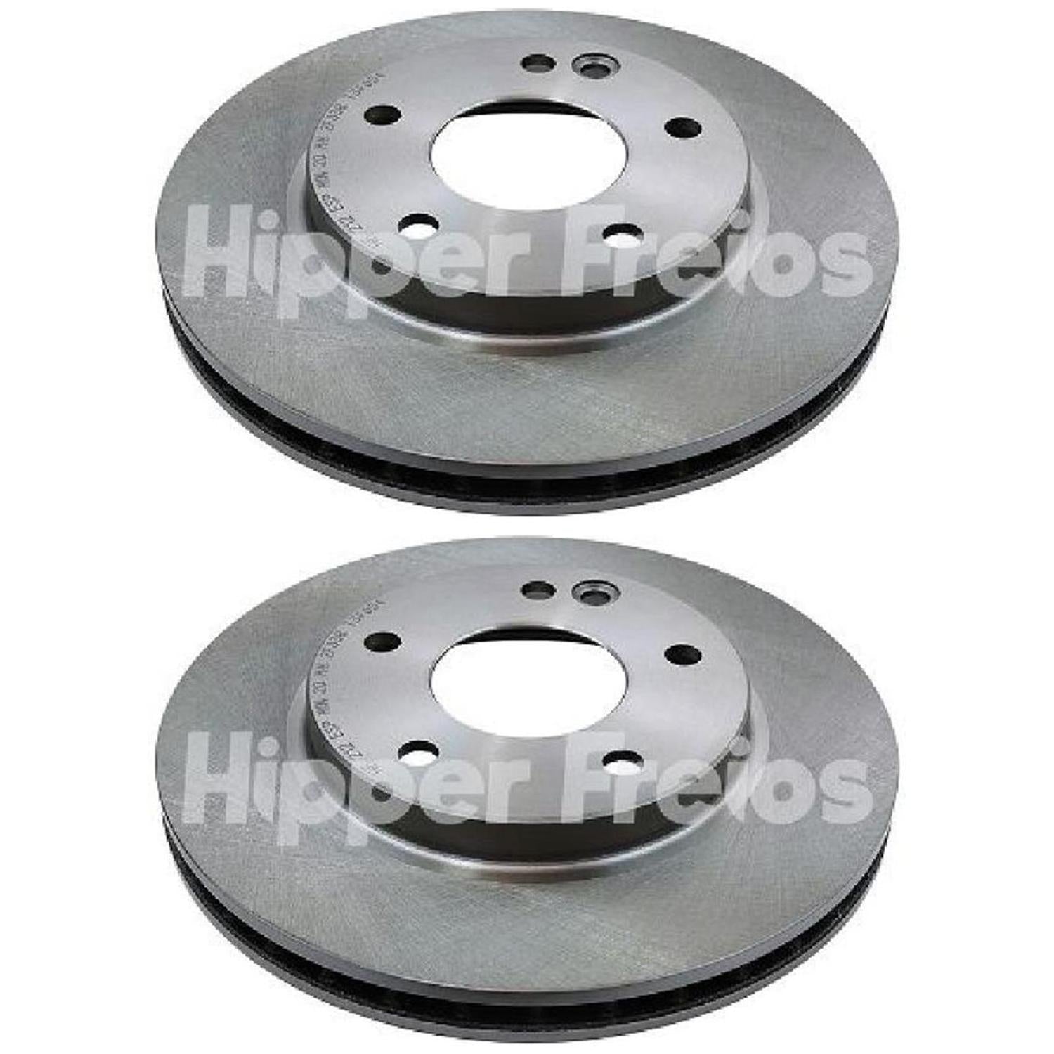 Par Disco Freio Dianteiro - Hipper Freios - HF 212 - (1)