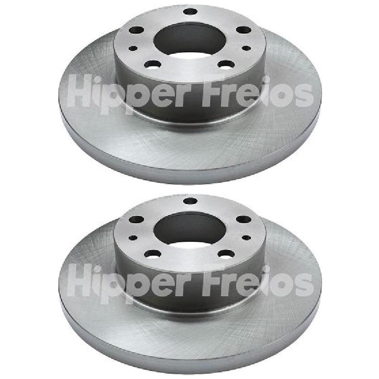 Par Disco Freio Dianteiro - Hipper Freios - HF 680 - (1)