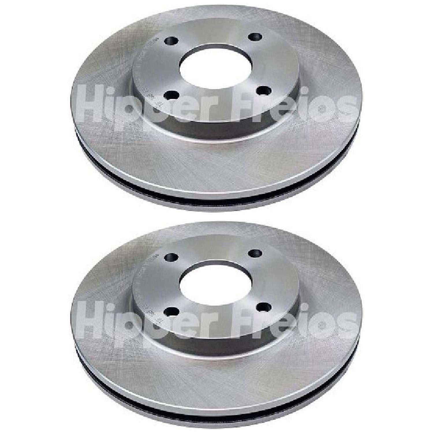 Par Disco Freio Dianteiro - Hipper Freios - HF 18B - (1)