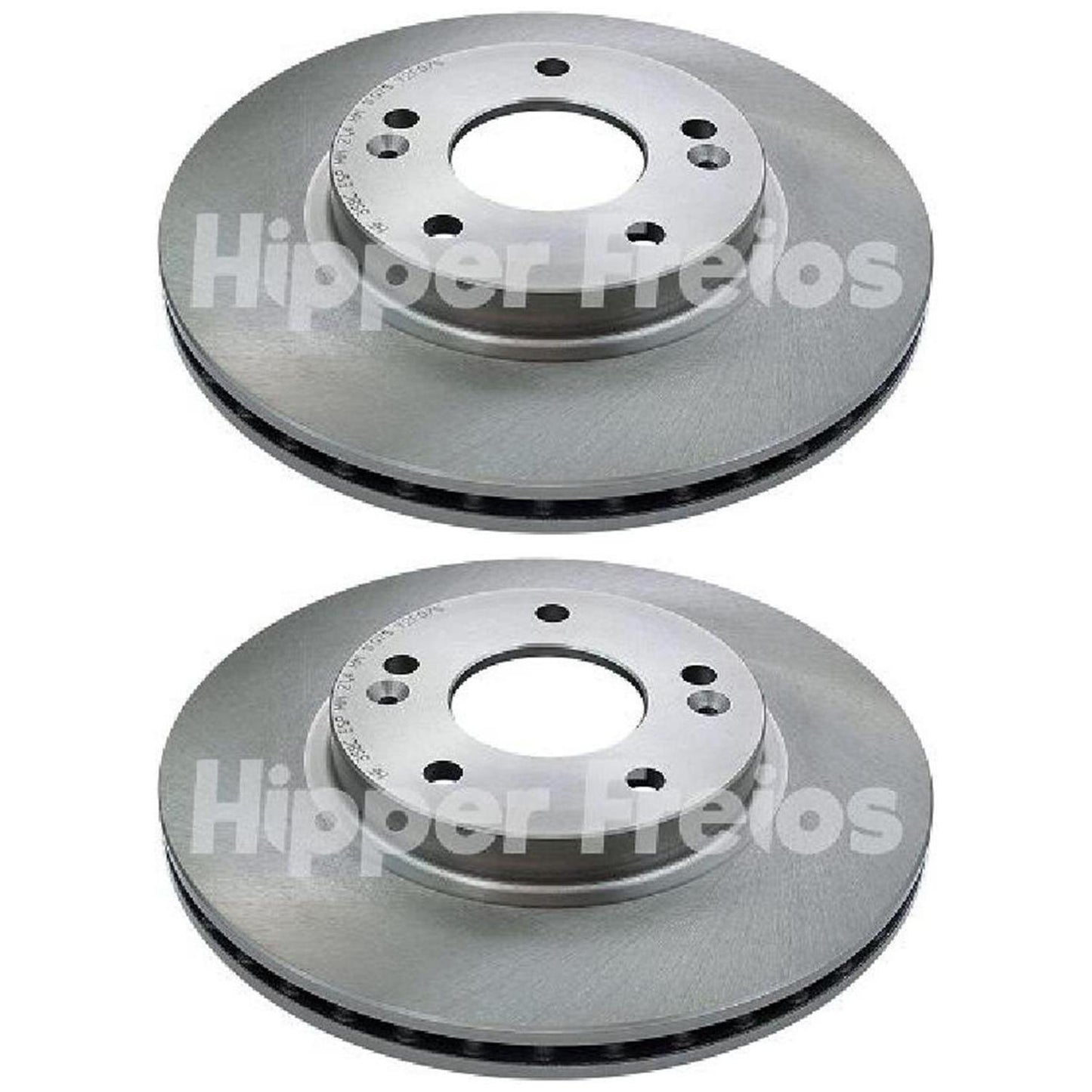 Par Disco Freio Dianteiro - Hipper Freios - HF 358C - (1)