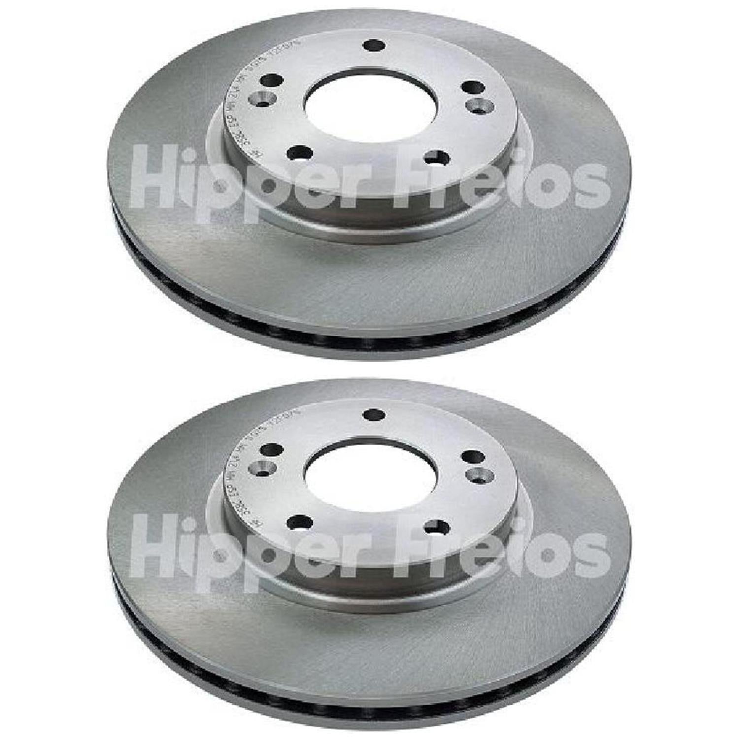 Par Disco Freio Dianteiro - Hipper Freios - HF 358C - (1)