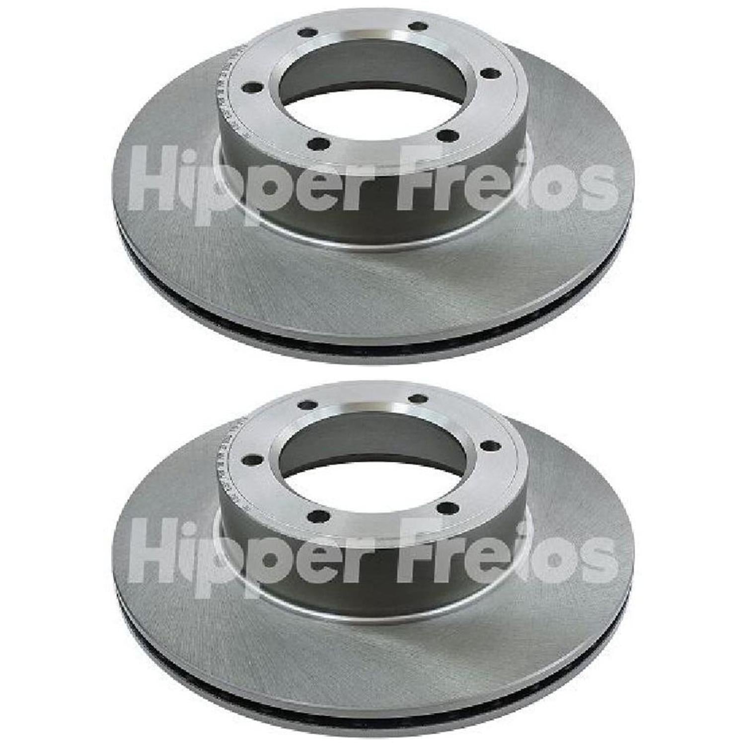 Par Disco Freio Dianteiro - Hipper Freios - HF 482 - (1)