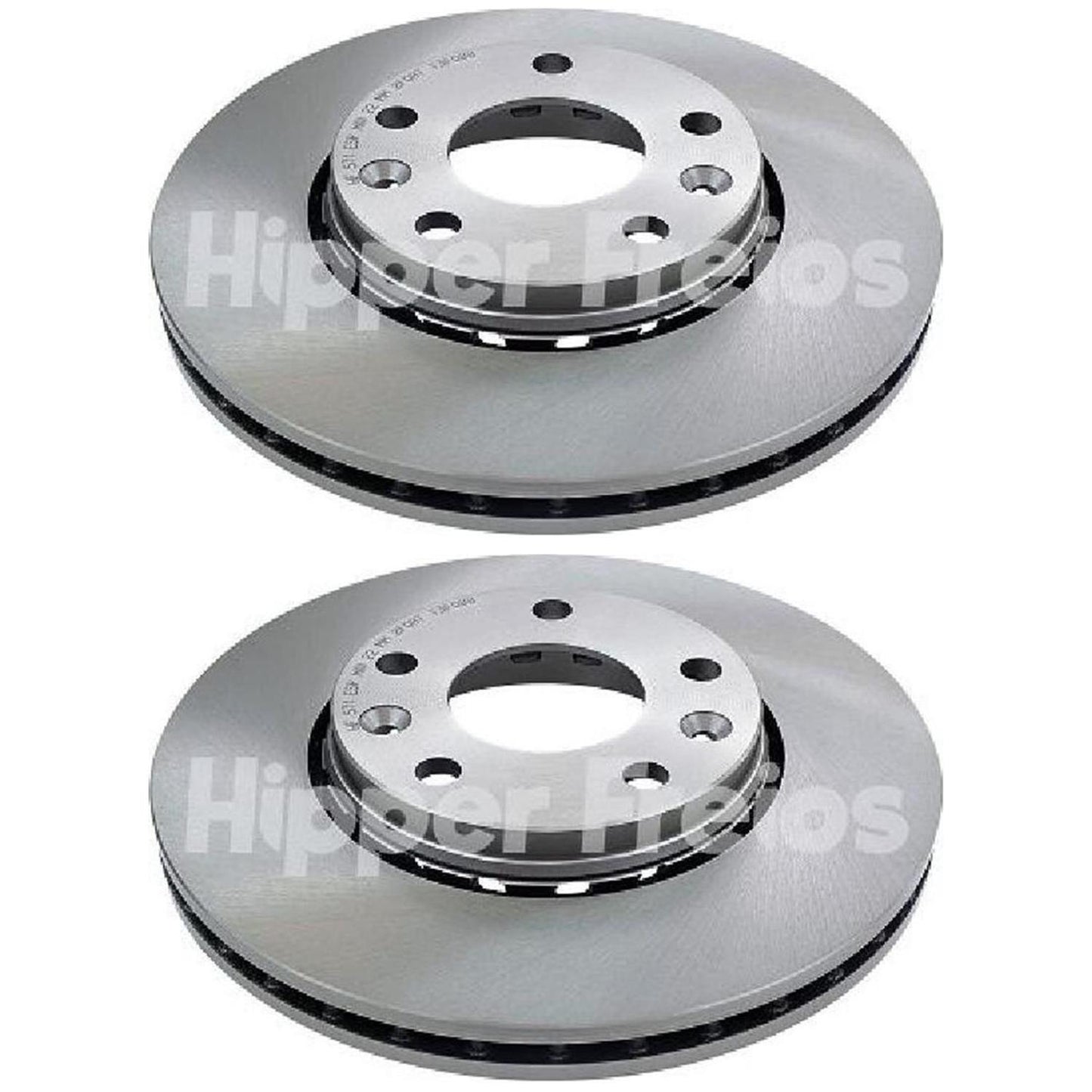 Par Disco Freio Dianteiro - Hipper Freios - HF 571 - (1)