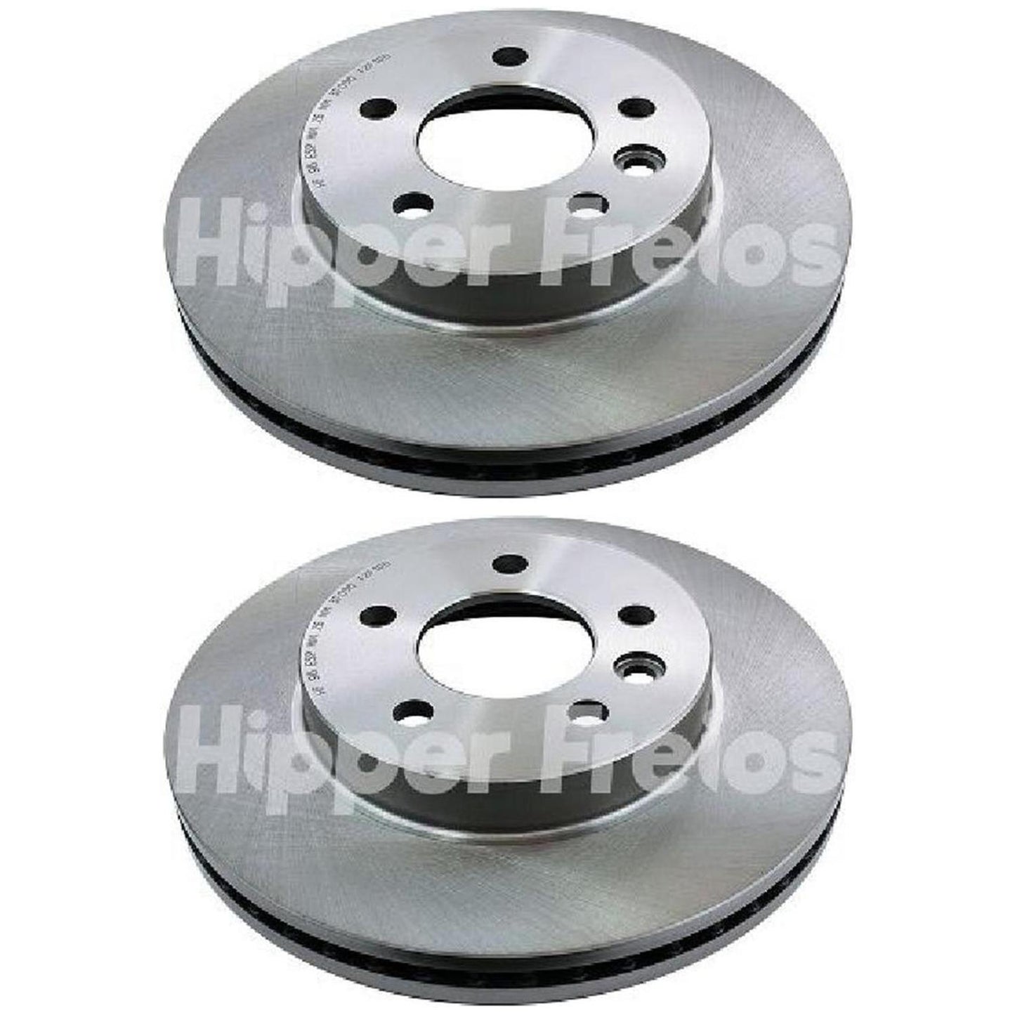 Par Disco Freio Dianteiro - Hipper Freios - HF 90 - (1)