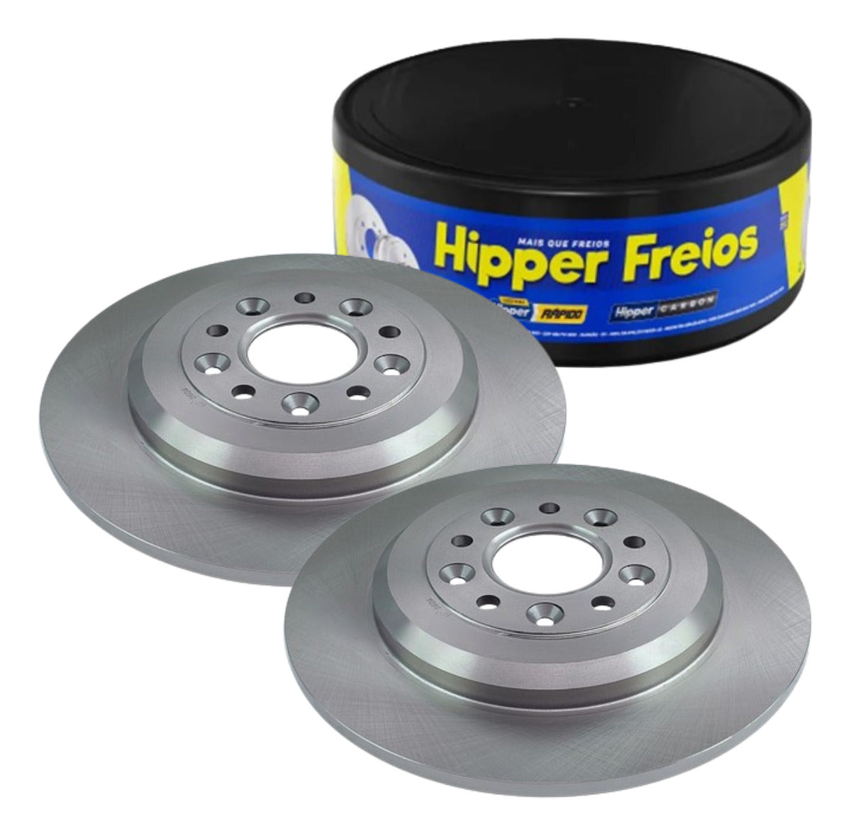 Par Disco Freio Traseiro - Hipper Freios - HF 260A - (1)